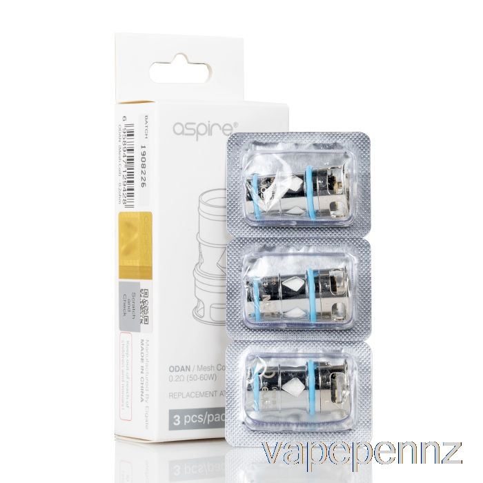 Aspire Odan & Odan Mini Replacement Coils 0.2ohm Mesh Coils VAPE NZ